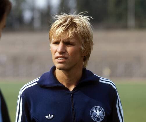 Bernd Förster (BR Deutschland) Fußball Herren Nationalmannschaft 1982, Nationalteam, Vdia Porträt
