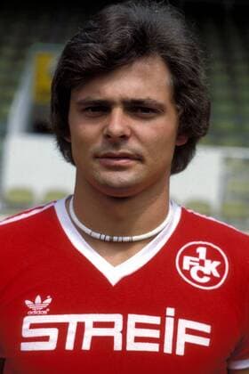 Lutz Eigendorf (Lautern) Fußball 1. BL Herren Saison 1979 1980, 1. FC Kaiserslautern, Vdia Porträt Kaiserslautern