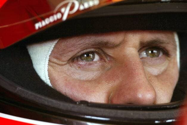 Michael Schumacher (Deutschland Ferrari) Motorsport Grand Prix Herren Großer Preis von Japan 2002, Formel 1 Weltmeisterschaft, F1, F, GP, WM, Porträt Suzuka