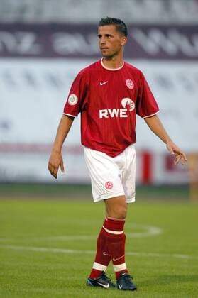 Benjamin Köhler (Essen) Fußball Herren Regionalliga Nord 2003 2004, 3. Liga, Wuppertal - Rot-Weiß Essen 2:0, RW, RWE, Vdig Einzelbild Wuppertal