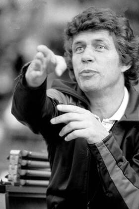Trainer Otto Rehhagel (Bremen) wie immer: richtungsweisend Fußball 1. BL Herren Saison 1981 1982, SV Werder Bremen Einzelbild Aufnahmedatum geschätzt Bremen