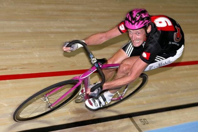 Rolf Aldag (Deutschland) Radsport Herren 62. Dortmunder 6-Tage Rennen 2003, Sechstagerennen, Sechstage, Sechs, Sixdays, six days, Vdig Einzelbild Dortmund