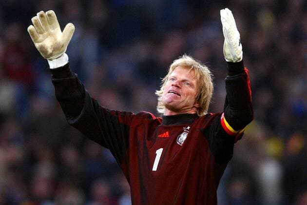 Torwart Oliver Kahn (Deutschland) enttäuscht Fußball Länderspiel Herren Freundschaftsspiel 2003, Nationalmannschaft, Nationalteam, Nationaltrikot, Länderspiel, Test, Vdig Einzelbild Gelsenkirchen Enttäuschung,
