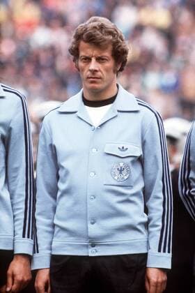 Herbert Wimmer (BR Deutschland) Fußball WM Herren Weltmeisterschaft 1974, Nationalmannschaft, Nationalteam, Länderspiel Porträt Düsseldorf