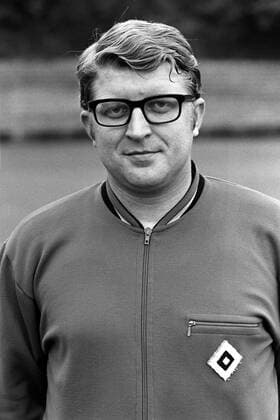 Trainer Klaus Dieter Ochs (HSV) Fußball 1. BL Herren Saison 1971 1972, Hamburger SV, Vorstellung, Präsentation, Pressetermin, Porträttermin Porträt Hamburg