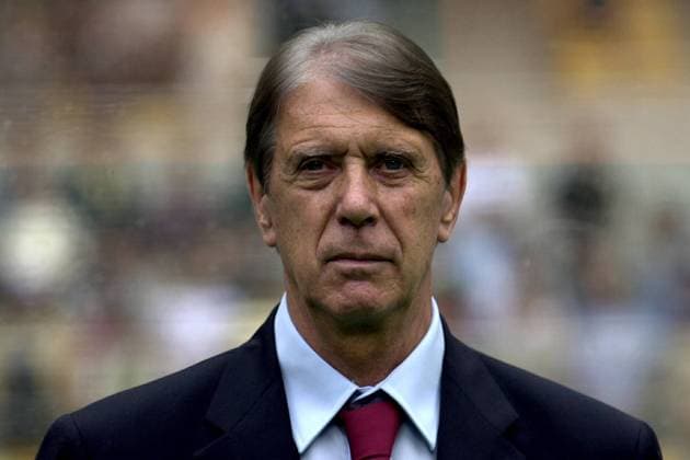 Nationaltrainer Cesare Maldini (Paraguay) Fußball WM Herren Weltmeisterschaft 2002, Länderspiel, Gruppenspiel, Gruppe B, Nationalmannschaft, Nationalteam, Vdig Porträt Busan