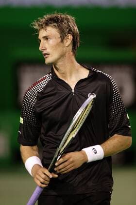 Juan Carlos Ferrero (Spanien) enttäuscht Tennis Herren Australian Open 2004, Grand Slam, ATP-Tour, Vdig Einzelbild Melbourne Enttäuschung,  