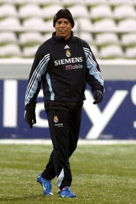 Ronaldo (Real Madrid) Fußball EC 1 Herren Champions League 2003 2004, Real Madrid, Primera Division, 1. Spanische Liga, Training Einzelbild München
