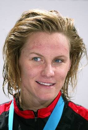 Jenny Thompson (USA) Schwimmen Damen Weltcup 2003 2004, Welt-Cup, Worldcup, World, WC, Schwimmsport, Kurzbahn Porträt Berlin