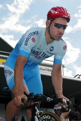 Michael Rich (Deutschland Gerolsteiner) Radsport Herren Deutschlandtour 2004, Rundfahrt, Deutschlandrundfahrt, Einzelzeitfahren, Zeitfahren, Rad, Straße Einzelbild 1. Etappe, Karlsruhe