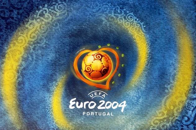 Das offizielle Turnieremblem der Europameisterschaft 2004 in Portugal Fußball EM Herren Euro 2004, Europameisterschaft Einzelbild