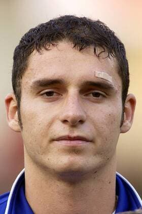 Andrija Delibasic (Serbien und Montenegro U21) Fußball EM Herren U 21 Europameisterschaft 2004, Nationalmannschaft, Nationalteam, Länderspiel Porträt Oberhausen