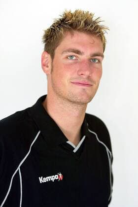 Torwart Carsten Lichtlein (Deutschland) Handball Herren Nationalmannschaft 2004, Nationalteam, Studio, Fotostudio, Studioshooting, Aufmacher Porträt Köln