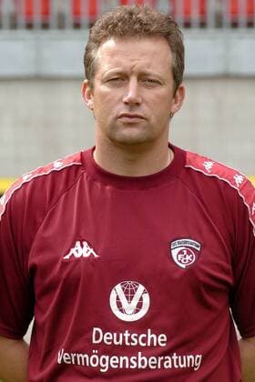 Trainer Hans-Werner Moser (1. FC Kaiserslautern Amateure) Fußball Herren Oberliga Südwest 2004 2005, 4. Liga, Vorstellung, Präsentation, Pressetermin, Porträttermin, Lautern Porträt Kaiserslautern