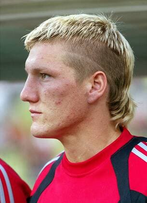 Bastian Schweinsteiger (Bayern) mit neuer Frisur Fußball 1. BL Herren Saisonvorbereitung 2004 2005, Vorbereitung, FC Bayern München, Test, Testspiel, Vdig, Porträt München