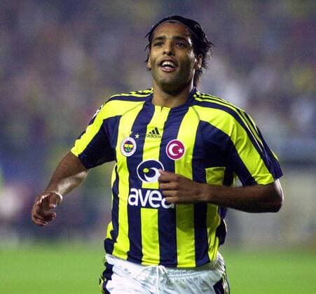 Pierre van Hooijdonk (Fenerbahce) - Torjubel Fußball EC 1 Herren Champions League 2004 2005, Fenerbahce Istanbul, Vdig Einzelbild Istanbul Freude,