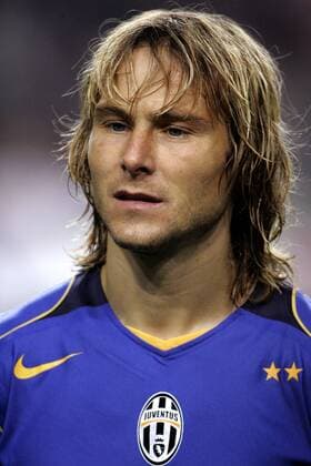 Pavel Nedved (Juventus) - PUBLISHING RIGHTS FOR GERMAN MEDIA ONLY Fußball EC 1 Herren Champions League 2004 2005, Juventus Turin, Juve Porträt Amsterdam