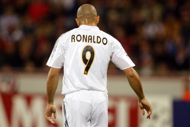 Ronaldo (Real Madrid) Fußball EC 1 Herren Champions League 2004 2005, Real Madrid, Vdig Einzelbild Leverkusen