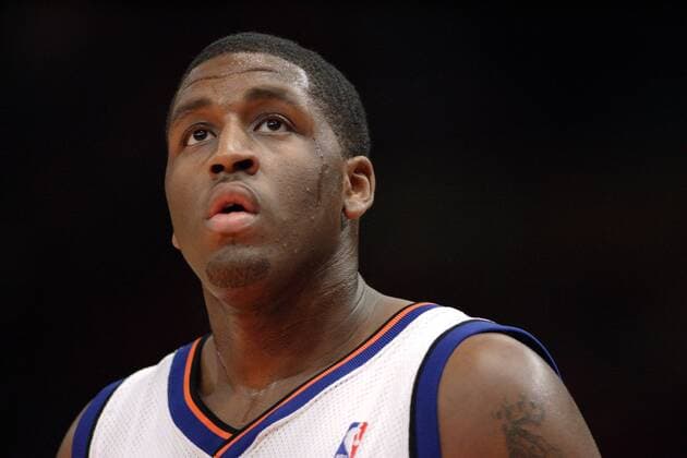 Michael Sweetney (New York Knicks) - PUBLICATION ONLY FOR GERMAN, SWISS, AUSTRIAN AND HUNGARIAN MEDIA (Icon4220357) Basketball Herren NBA Preseason 2004 2005, Vorbereitung, Saisonvorbereitung, Test, Testspiel, New York Knicks Porträt New York EDITORIAL USE ONLY