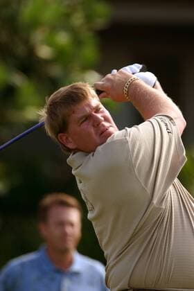 John Daly (USA) - PUBLICATION ONLY FOR GERMAN, SWISS, AUSTRIAN AND HUNGARIAN MEDIA (Icon7740005) Golf Herren Mercedes Championships 2005, Golfen, PGA Tour Einzelbild Kapalua, Maui, Hawaii EDITORIAL USE ONLY