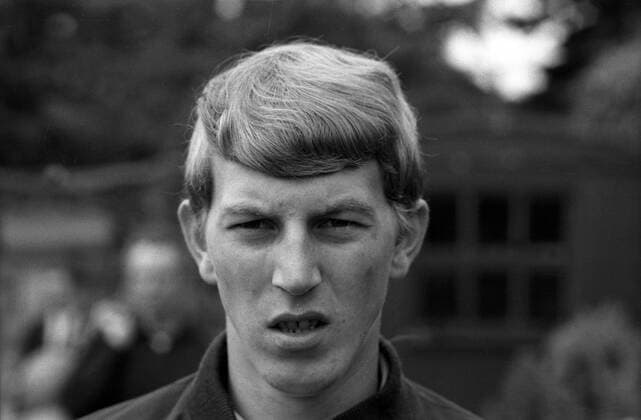 Jürgen Grabowski (BR Deutschland) Fußball WM Herren Weltmeisterschaft 1966, Nationalmannschaft, Nationalteam, Vneg, Vsw Porträt