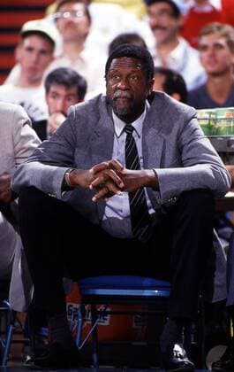 Headcoach Bill Russell (Sacramento Kings) - PUBLICATION FOR GERMAN, SWISS, AUSTRIAN AND HUNGARIAN MEDIA ONLY (Icon5000235) Basketball Herren NBA 1987 1988, Vdia Einzelbild Sacramento EDITORIAL USE ONLY