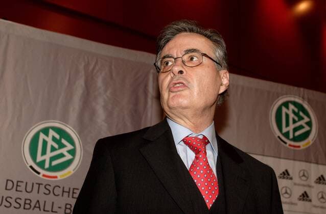DFL-Geschäftsführer und DFB-Präsidiumsmitglied Wilfried Straub (Deutschland) Fußball Herren Außerordentliche Pressekonferenz 2005, PK, Pressetermin, Deutscher Fußballbund, Porträt Frankfurt M.