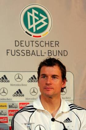 Torwart Jens Lehmann (Deutschland) Fußball Herren Nationalmannschaft 2005, Nationalteam, Pressekonferenz, PK, Pressetermin Porträt Düsseldorf