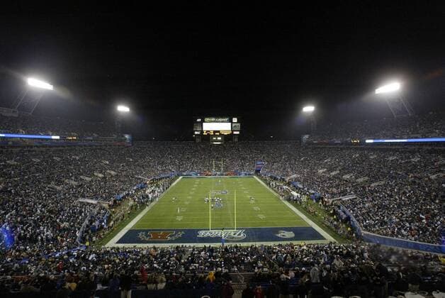 Das ALLTEL Stadium in Jacksonville ist beim XXXIX. Super Bowl natürlich ausverkauft - (Icon5923198) American Football Herren NFL 2004 2005, Super Bowl XXXIX, Superbowl, Finale, Endspiel, Anzeigetafel, Anzeige, Tafel Totale ALLTELStadium Jacksonville EDITORIAL USE ONLY
