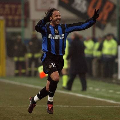 Sinisa Mihajlovic (Inter) - Torjubel -  Fußball Herren Serie A 2004 2005, 1. Italienische Liga, Internazionale Mailand, Vdig Einzelbild Mailand Freude, Begeisterung,