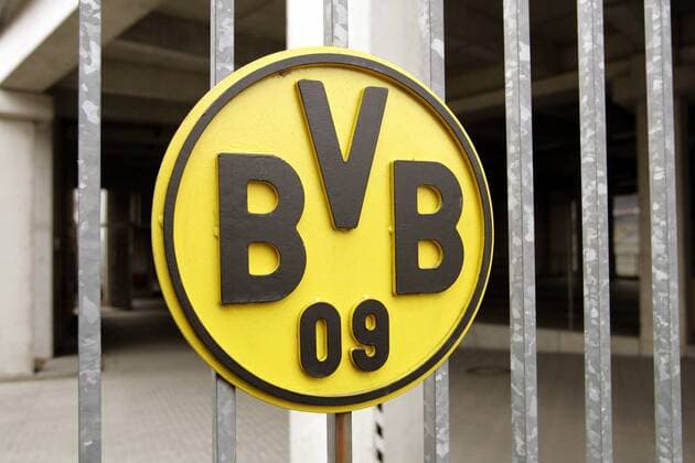 Vereinslogo von Borussia Dortmund Fußball 1. BL Herren Saison 2004 2005, Borussia Dortmund, Fotostory, Reportage, Vereinsstory, BVB Einzelbild Dortmund