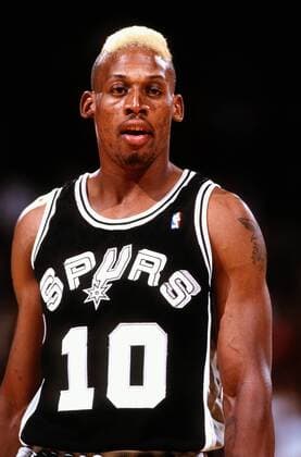Dennis Rodman (San Antonio Spurs) - (Icon5003056) Basketball Herren NBA 1993 94, Vdia Einzelbild EDITORIAL USE ONLY