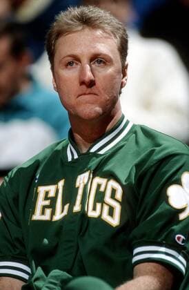 Larry Bird (Boston Celtics) - (Icon5003003) Basketball Herren NBA 1991 1992, Vdia Einzelbild EDITORIAL USE ONLY