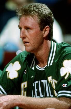 Larry Bird (Boston Celtics) - (Icon5003005) Basketball Herren NBA 1991 1992, Vdia Einzelbild EDITORIAL USE ONLY