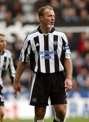 Alan Shearer (Newcastle) -  Fußball Herren FA Cup 2004 2005, Englischer Pokal, Pokalspiel, Newcastle United Einzelbild Newcastle
