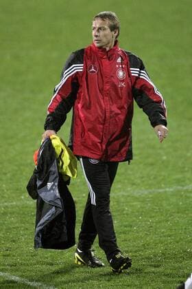 Bundestrainer Jürgen Klinsmann (Deutschland) Fußball Herren Nationalmannschaft 2005, Nationalteam, Training, Vorbereitung, Einzelbild Celje