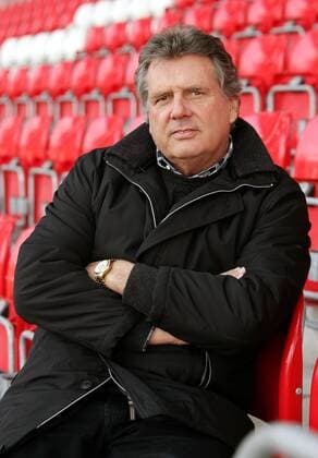 Vorstandsvorsitzender Rene C. Jäggi (Lautern) Fußball Herren Saison 2004 2005, Shooting, Fotoshooting, Fototermin, Vdig Einzelbild Kaiserslautern