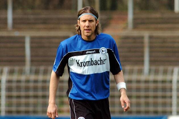 Heiner Backhaus (Bielefeld Amat.) Fußball Herren Regionalliga Nord 2004 2005, 3. Liga, Arminia Bielefeld (A), Amateure, Einzelbild Bielefeld