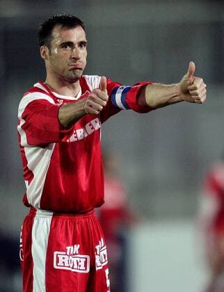 Anton Ehmann (Grazer AK) zufrieden Fußball Herren tmobileBundesliga 2004 2005, Österreichische Liga, Liebherr Grazer AK, Graz, GAK, Vdig Einzelbild Pasching Freude,