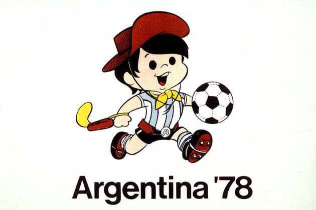 Gauchito: Argentina 78 - das Maskottchen der Weltmeisterschaft 1978 Fußball WM Herren Weltmeisterschaft 1978 Einzelbild Buenos Aires