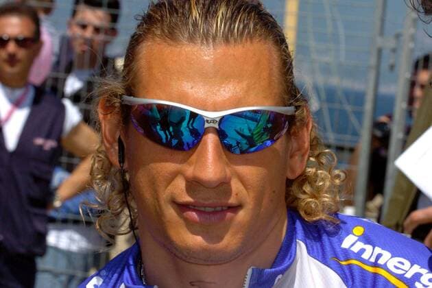 Filippo Pozzato (Italien Quick Step) -  Radsport Herren 88. Giro d Italia 2005, dItalia, ProTour, Straßenradsport, Straße, Rad Porträt Reggio Calabria