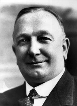 Fußball, Trainerhistorie, FC Arsenal Trainer Herbert Chapman (Arsenal) -  Fußball Herren English First Division 1931 1932, 1. Englische Liga, Arsenal FC London Porträt Aufnahmedatum geschätzt London