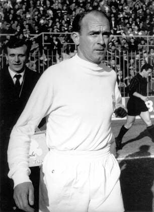 Alfredo di Stefano (Real Madrid) -  Fußball Herren Primera Division 1959 1960, 1. Spanische Liga, Real Madrid CF Einzelbild Madrid