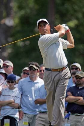 Olin Browne (USA) - Abschlag - (Icon914230) Golf Herren US Open 2005, PGA Tour, Golfen Einzelbild Pinehurst North Carolina EDITORIAL USE ONLY