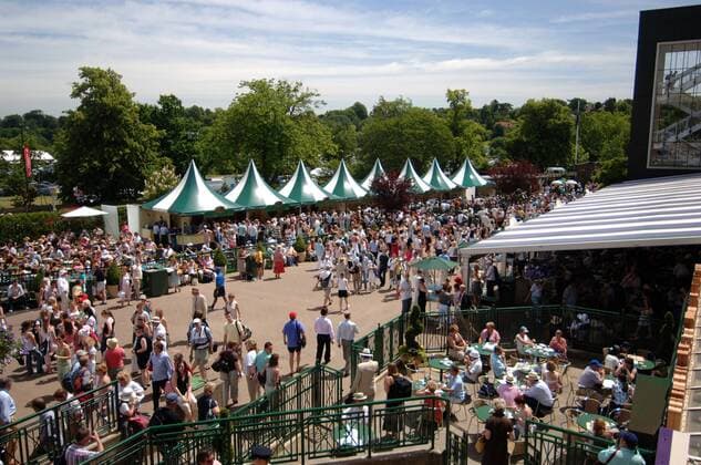 Tennisfans auf dem Wimbledon Gelände Tennis Herren All England Championships 2005, ATP Tour, Grand Slam, Totale Wimbledon London