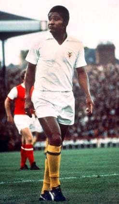 Eusebio (Benfica Lissabon) enttäuscht -  Fußball Herren Saisonvorbereitung 1974 1975, 1. Portugiesische Liga, Benfica Lissabon, Test, Testspiel, Vdia Einzelbild Aufnahmedatum geschätzt London Enttäuschung,