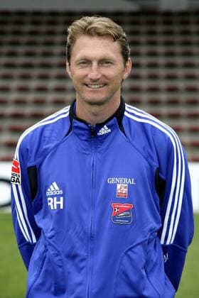 Co Trainer Ralph Hasenhüttl (SpVgg Unterhaching) Fußball 2. BL Herren Saison 2005 2006, Haching, Vorstellung, Präsentation, Pressetermin, Porträttermin, Vdig Porträt Unterhaching