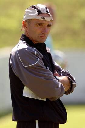Trainer Horst Ehrmantraut (Saarbrücken) Fußball 2. BL Herren Saisonvorbereitung 2005 2006, Vorbereitung, Training, 1. FC Saarbrücken Einzelbild Saarbrücken