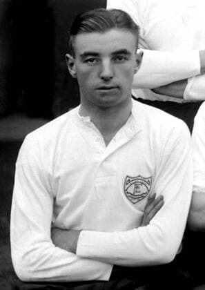 Stanley Matthews (Stoke City) im Trikot der Englischen Ligaauswahl -  Fußball Herren English First Division 1934 1935, 1. Englische Liga, Porträt London