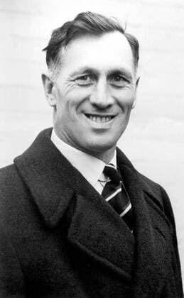 Fußball, Trainerhistorie Sheffield United von 1889 bis heute Trainer Joe Mercer (Sheffield United) -  Fußball Herren English First Division 1955 1956, 1. Englische Liga, Sheffield United Porträt Sheffield